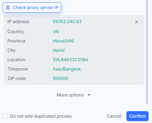 Cách cấu hình proxy trên phần mềm Anti-detect MostLogin