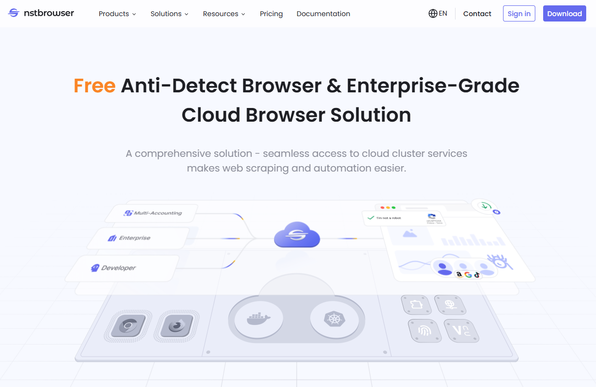 Cài đặt proxy trên phần mềm NSTBrowser