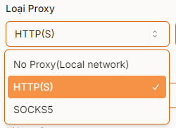 Hướng dẫn cấu hình proxy trên phần mềm PionLogin
