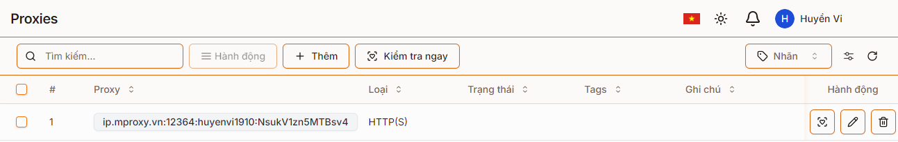 Hướng dẫn cấu hình proxy trên phần mềm PionLogin
