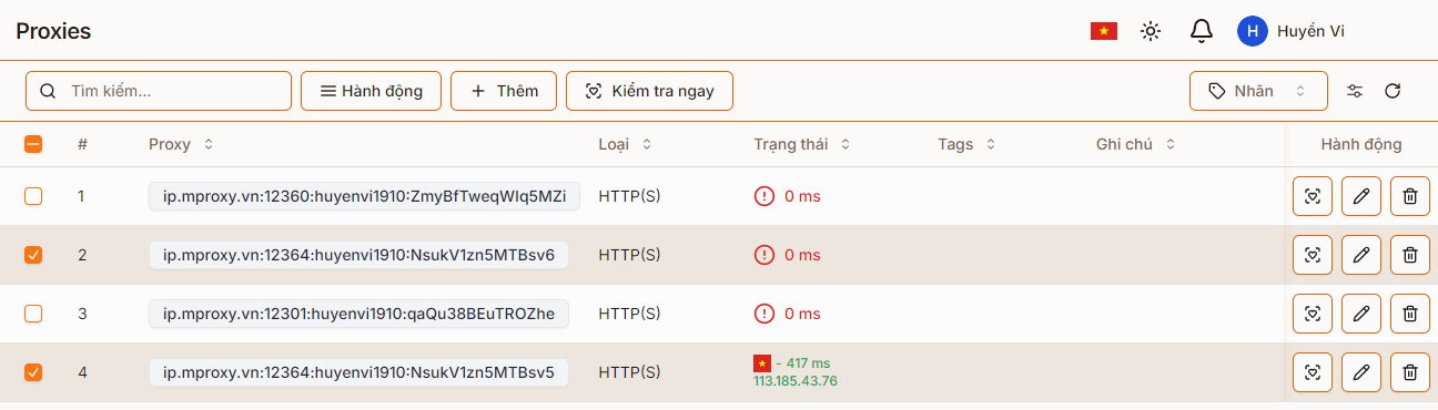 Hướng dẫn cấu hình proxy trên phần mềm PionLogin
