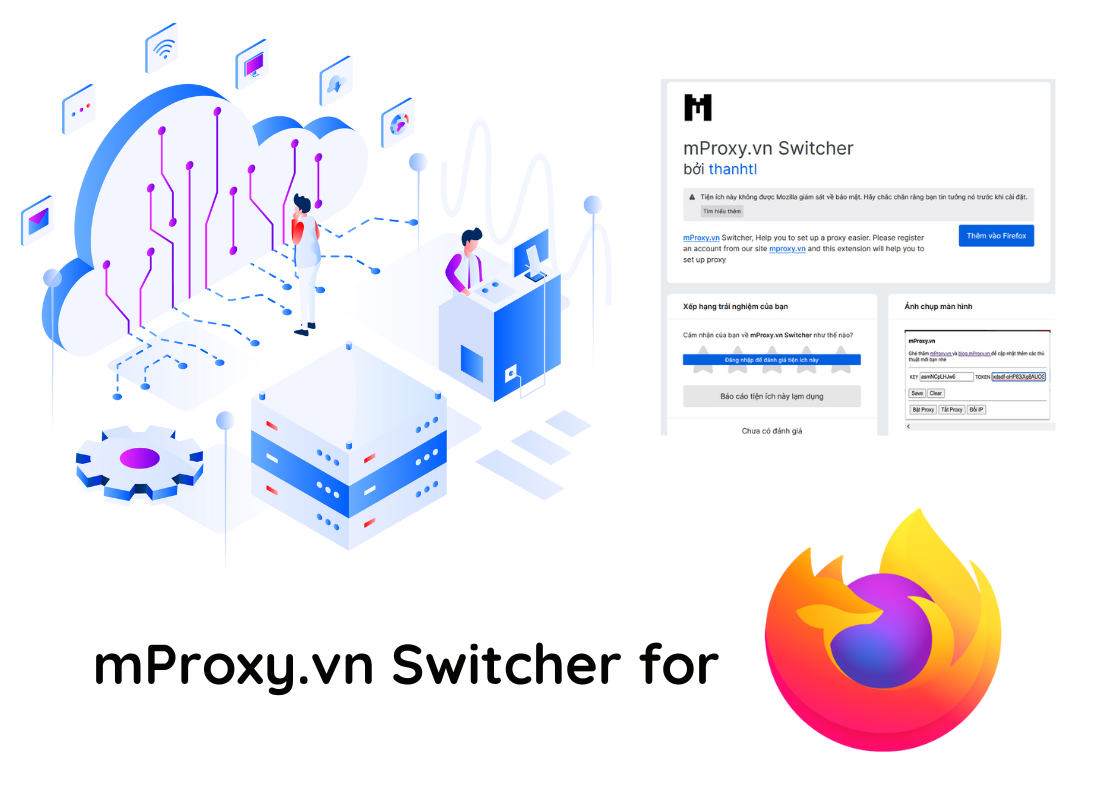 [Hướng dẫn] Cài đặt Extension mProxy.vn Switcher trên Firefox