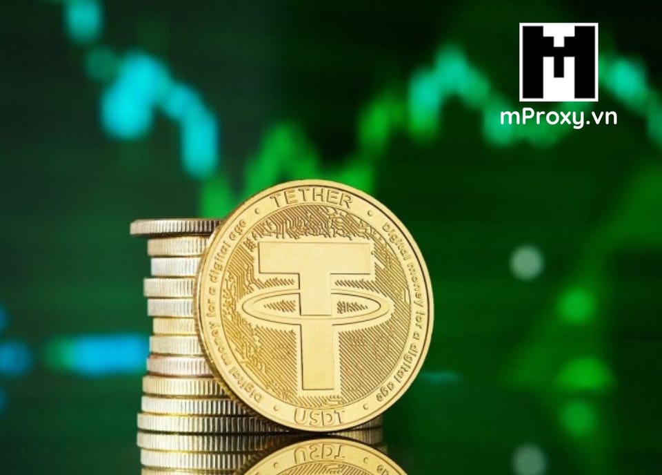 Mua proxy trên mProxy bằng giao dịch Tether có an toàn?